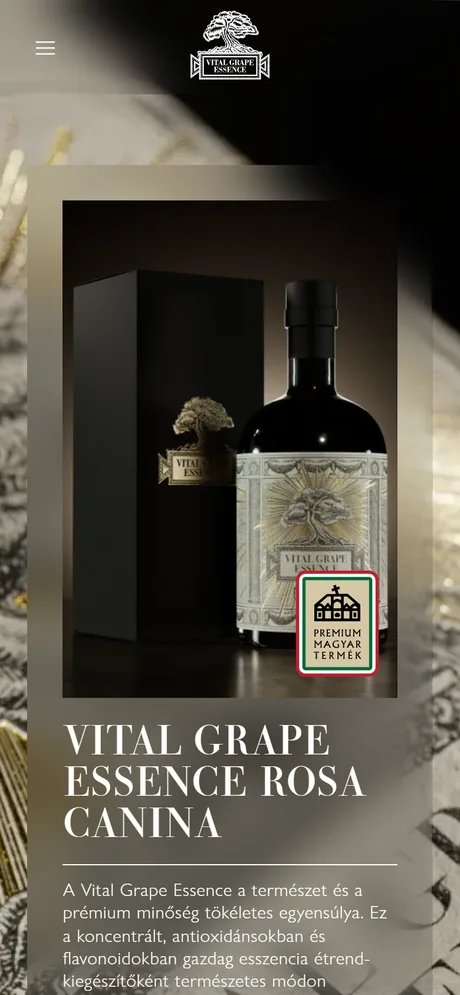 Vital Grape Essence – előtte